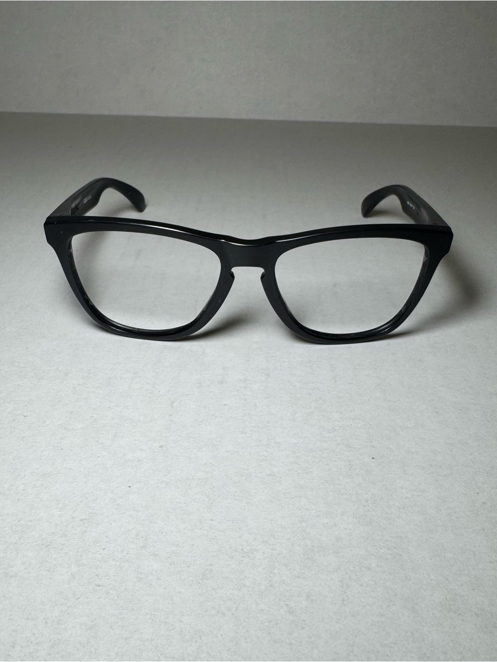 Oakley Frogskins 24-298 Black Frames USA Made 55-17-139